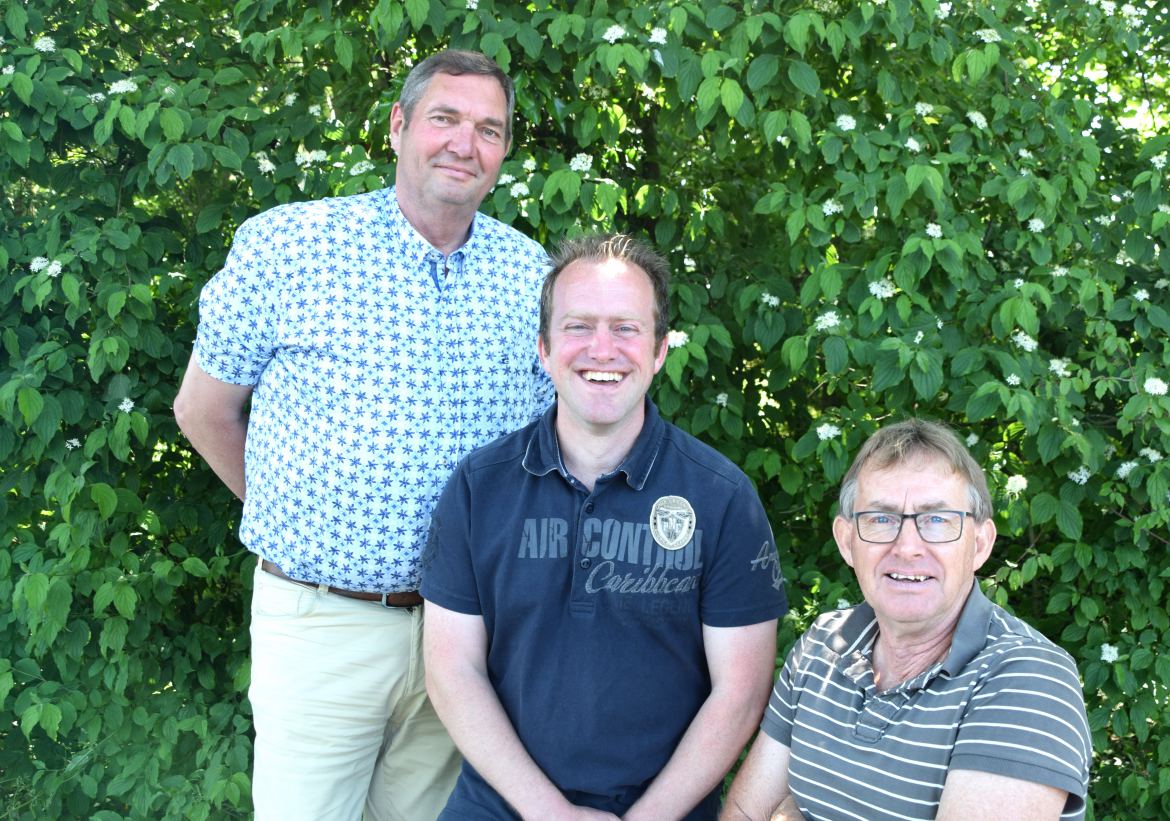 Leden: Jan van Gelder, Gertjan Coenen, Marcel Rutten