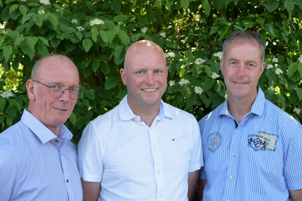 Leden: Hans Kersten, Eric Lanting, Bas Miggiels